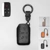 Genuine Leather Car Key Case Cover For Range Rover Evoque Land Rover Discovery 4