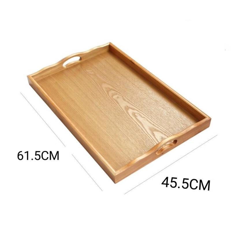 Large Wooden Serving Platter