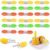 Gadget BBQ Supplies Cooking for Camping Picnic BBQ Prong Set Corn Holder Fruit Forks Corn Skewer