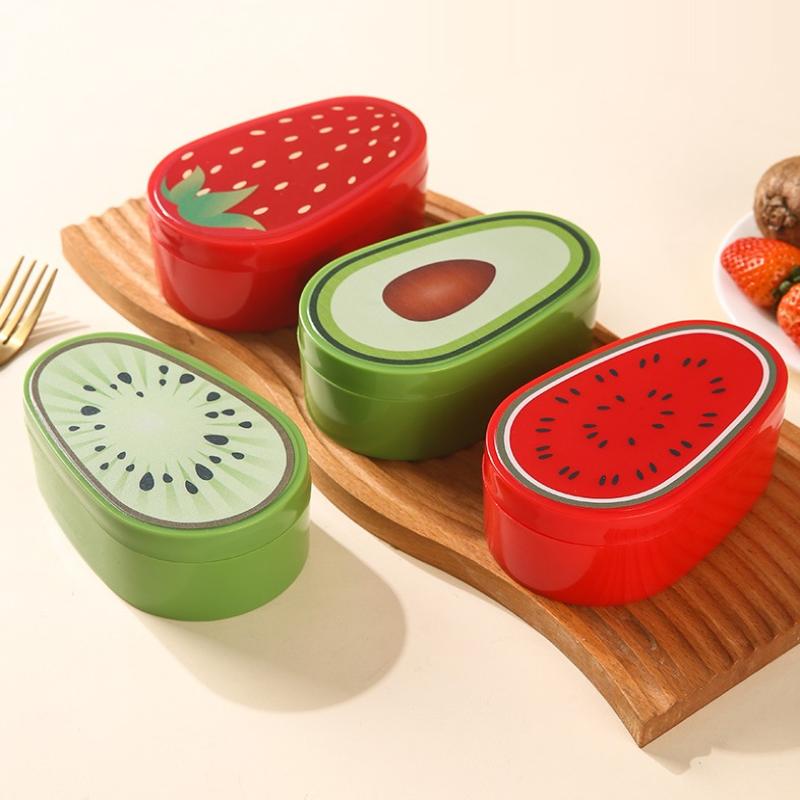 Scatola Creativa per Conservazione Fresca in Cucina Anguria Kiwi Contenitori Crisper per Frutta e Verdura in Frigorifero Fragola Avocado