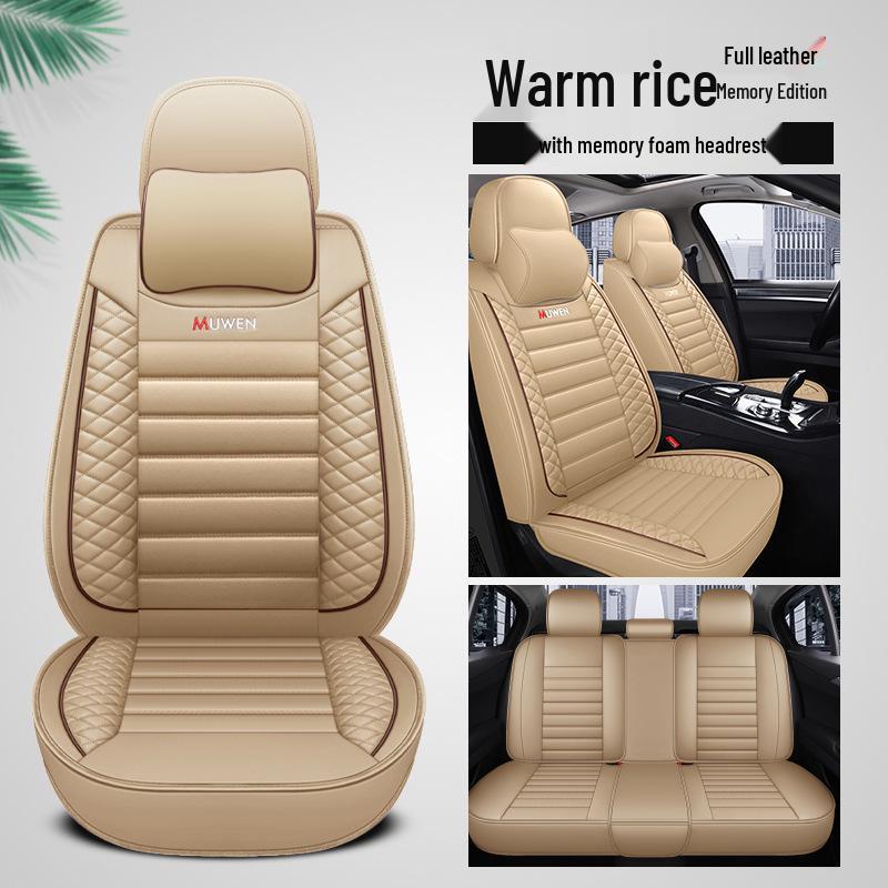 All-Season Leather Seat Covers for Honda Accord 7th to 10th Gen