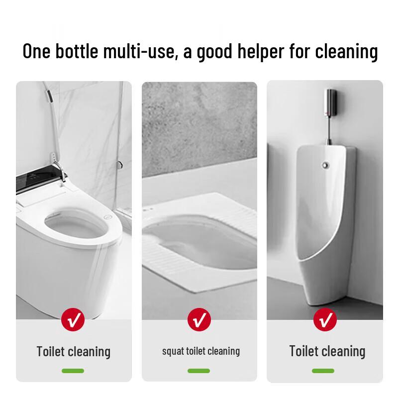 Sakol Soft Bristle Toothbrush & Toilet Cleaner Bundle