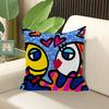 Elegant Room Cushions Covers Britto Pillow Cases Decorative Pillows for Sofa Cushion Cover  ×  × Stuffed Sleep Home Textile