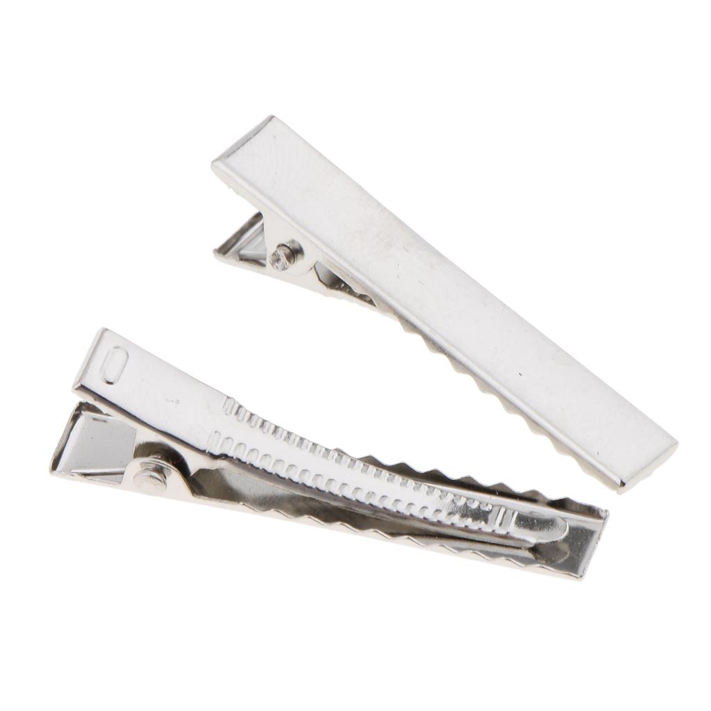 200x Hairdressing Duck Bill Alligator Clips Clip Hair Salon