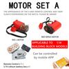 Technical Motor Set Power Functions Parts IR Speed APP Remote Control Battery Box Servo Light Receiver PF Car Building Blocks