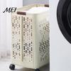 Laundry Hamper for Bathroom Collapsible Hamper, Space Saving with Comfortable Handles Design, Bag Large Capacity Dirty Clothes Basket, Bedroom