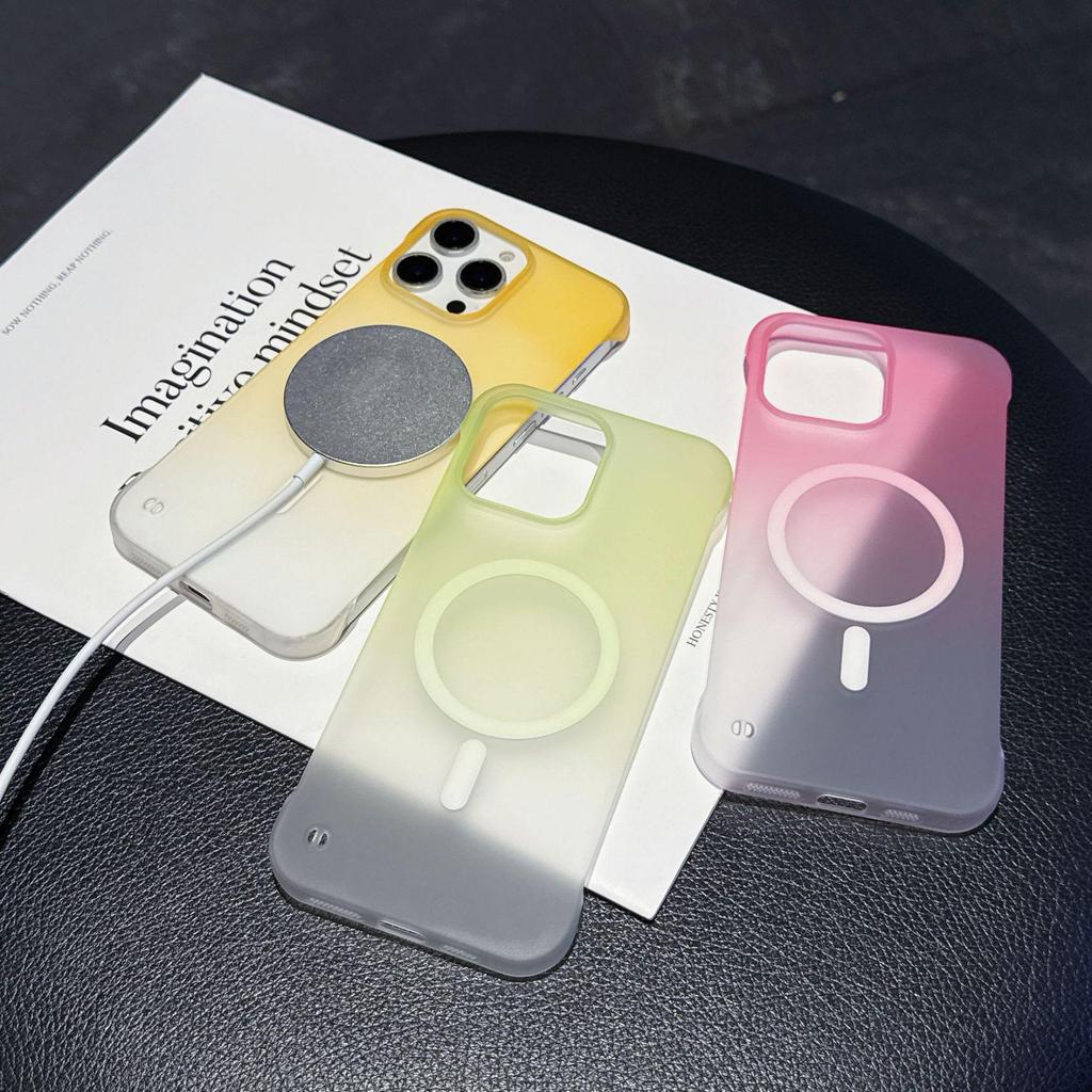 Capa Magnética Fosca Semi-Cobertura para Apple 17 Promax