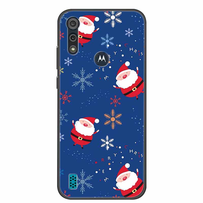 Phone Case for Motorola Moto E6i / E6s 2020 Shockproof Soft Silicone TPU Back Cover for Moto E6s 2020 E 6S 6i Cases Marble Print