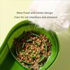 Dog Feeder Cat Automatic Feeding Water Bowl Avocado Shaped Pet Slow Food Feed Bowl Pet Food Storage Dispenser Dog Food Container