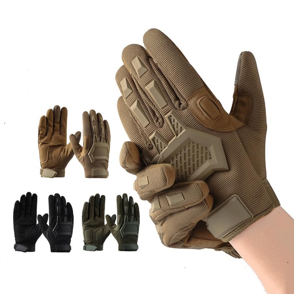 New Full Finger Gloves Breathable Outdoor Glove Touch Screen Non-slip Wear-resistant Gloves For Airsoft Hunting Hiking Gardening