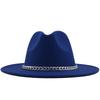 eBay Autumn and Winter New Black Woolen Top Hat European and American Fashion Jazz Hat