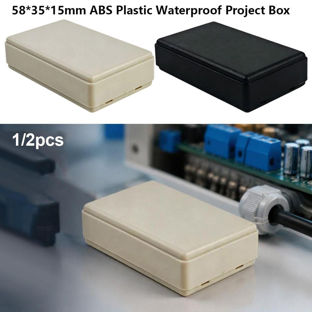 1/2pcs ABS Plastic Project Box 58*35*15mm Enclosure Housing Instrument Case