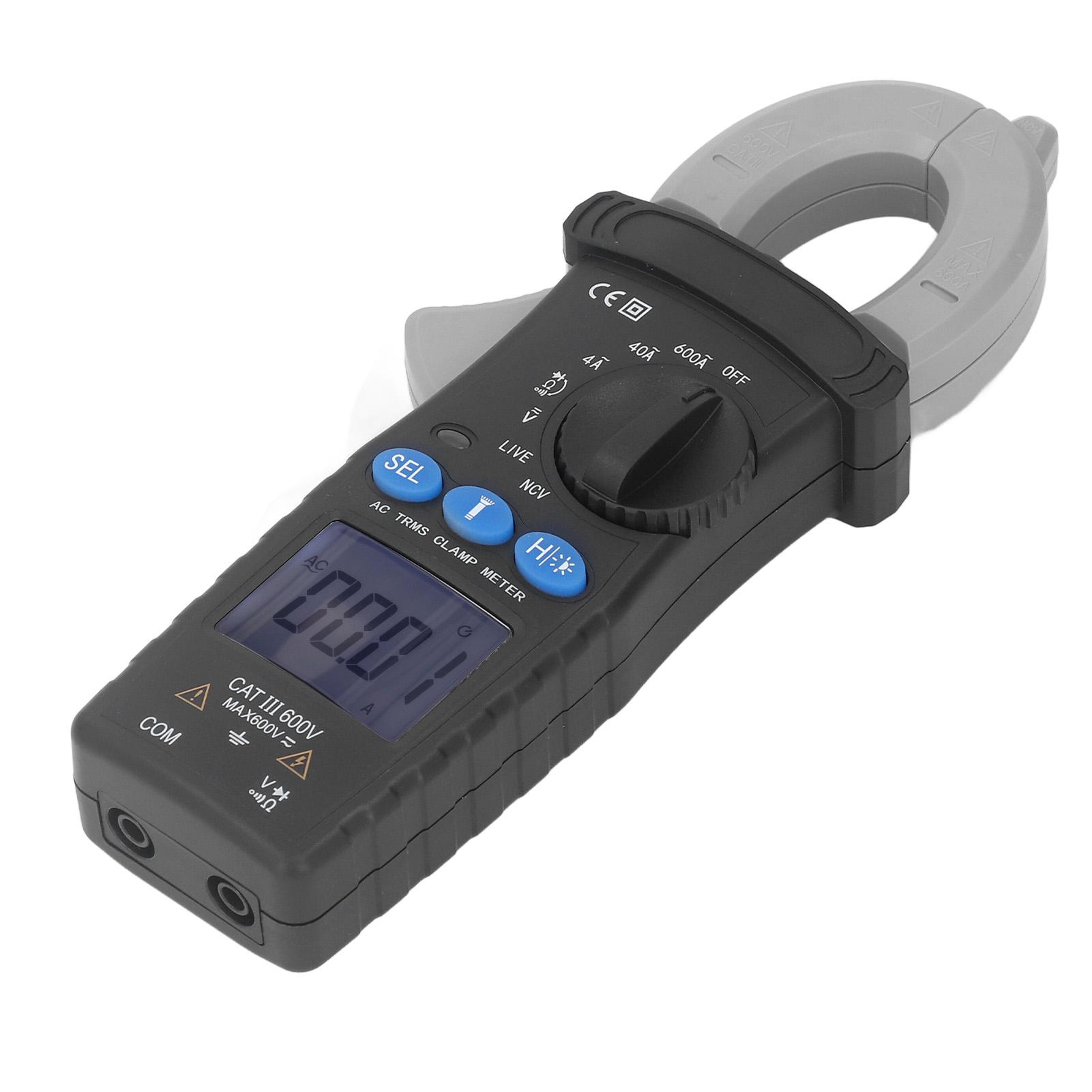 

Smart Clamp Multimeter High Accuracy 600A Non Contact Backlight Digital Display Clamp Meter