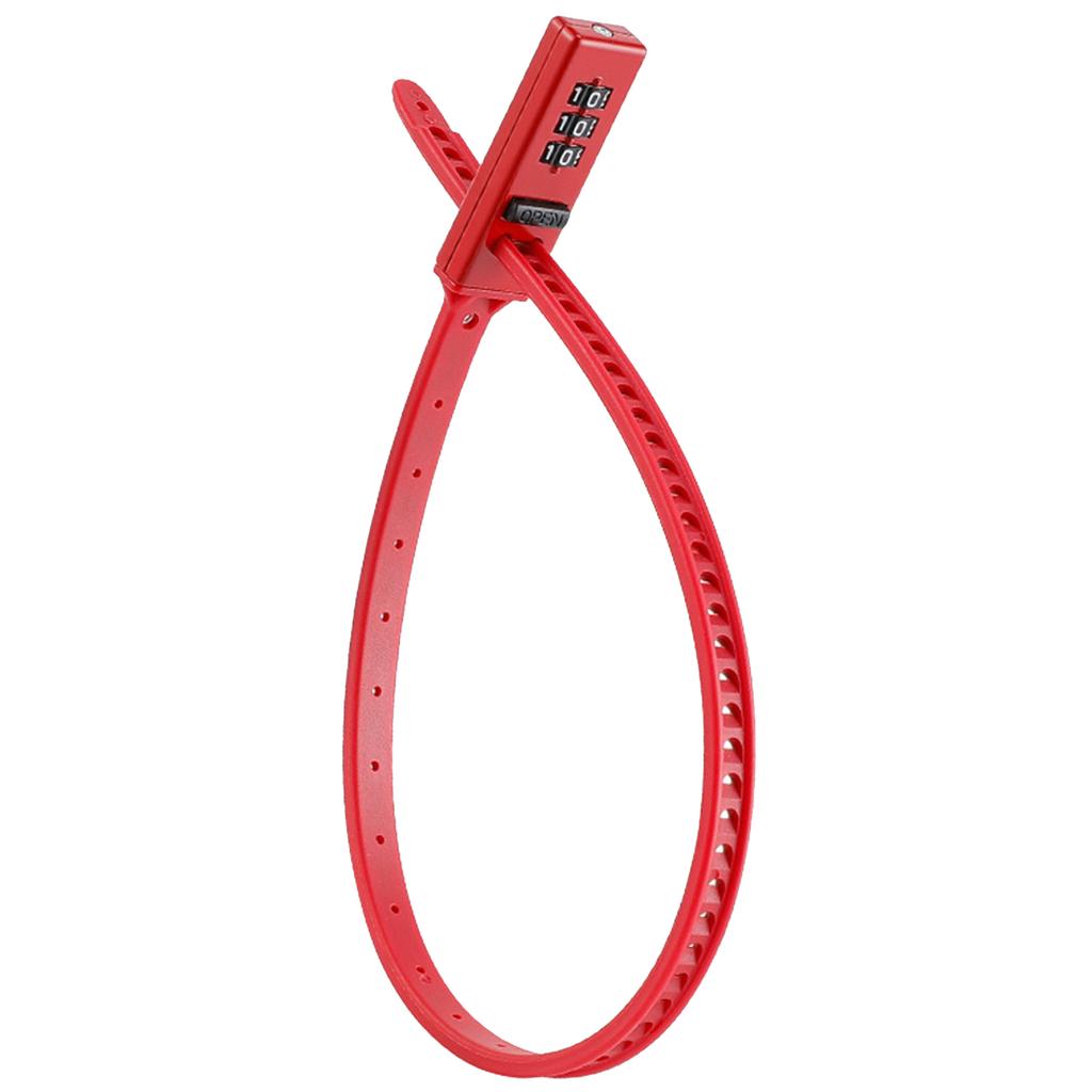Bicycles Combination Lock, Lock for Road Bike, Bike Lock Zips Tie Lock Multiple Purpose Cable Lock Combination Bike Lock
