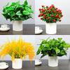 Pothos Small Artificial Potted Plant - Green Indoor Decoration