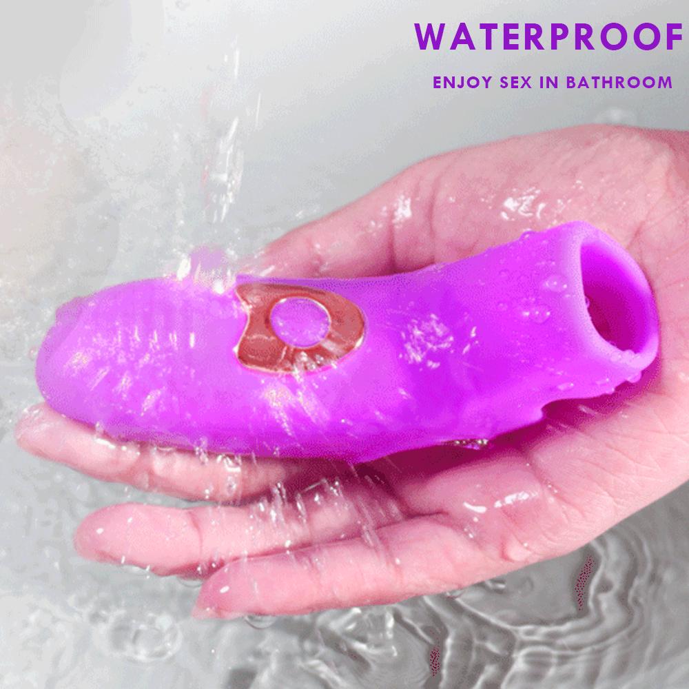 9 Frequency Wireless Remote Control Finger Cots Vibrator Men And Women Finger Sets Bullet Clit Vibrators Sex Toys For Women