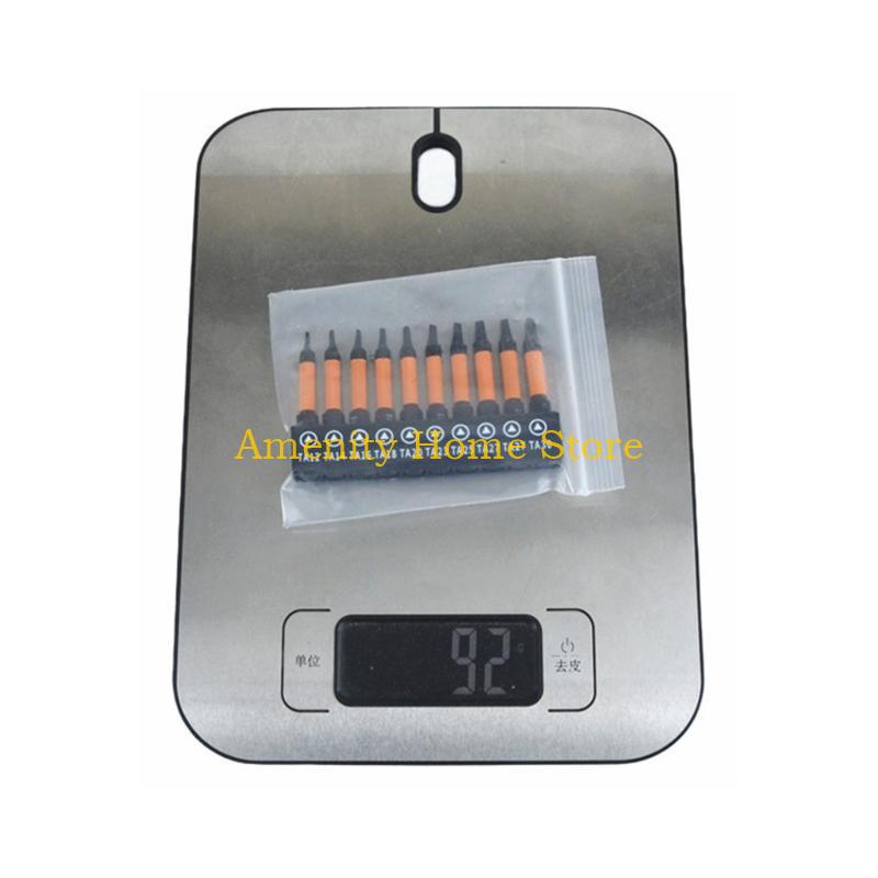 

F26C 10pcs Versatility Triangles Screwdriver Bit Design For Furniture Installation CN