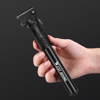 Mini 100PSI Foot Bicycle Tire Pump Portable Mountain Bike Inflator Basketball Inflator Hand Pump