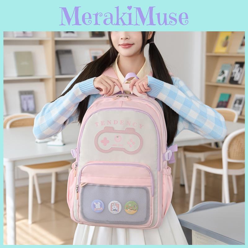 Nylon Fashionable Backpack For Casual Use Ideal For High School And College Students