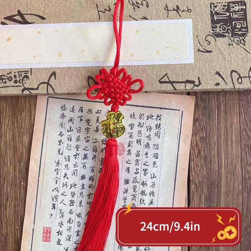 Chinese New Year Hanging Ornament Spring Festival Pendant Home Yard Decoration The Year of Horse Pendants Bonsai Hanging