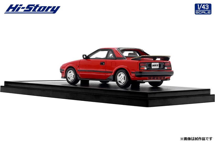 Hi Story Toyota MR2 Super Red II Completed Product 1/43 G-Limited (1984)