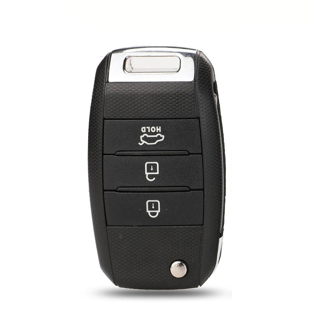 Jingyuqin 2/3/4 Buttons Remote Flid Folding Key Case Shell Cover Case For KIA Carens Cerato Forte K2 K3 K5 Car Fob Cover