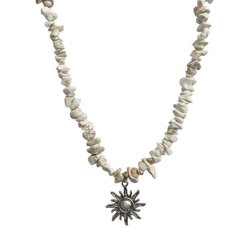 

Soul Collision Soul Collision Necklace Clavicle Chain Neck Chain Ornament Short Women s European and American Unique and Elegant Milky White