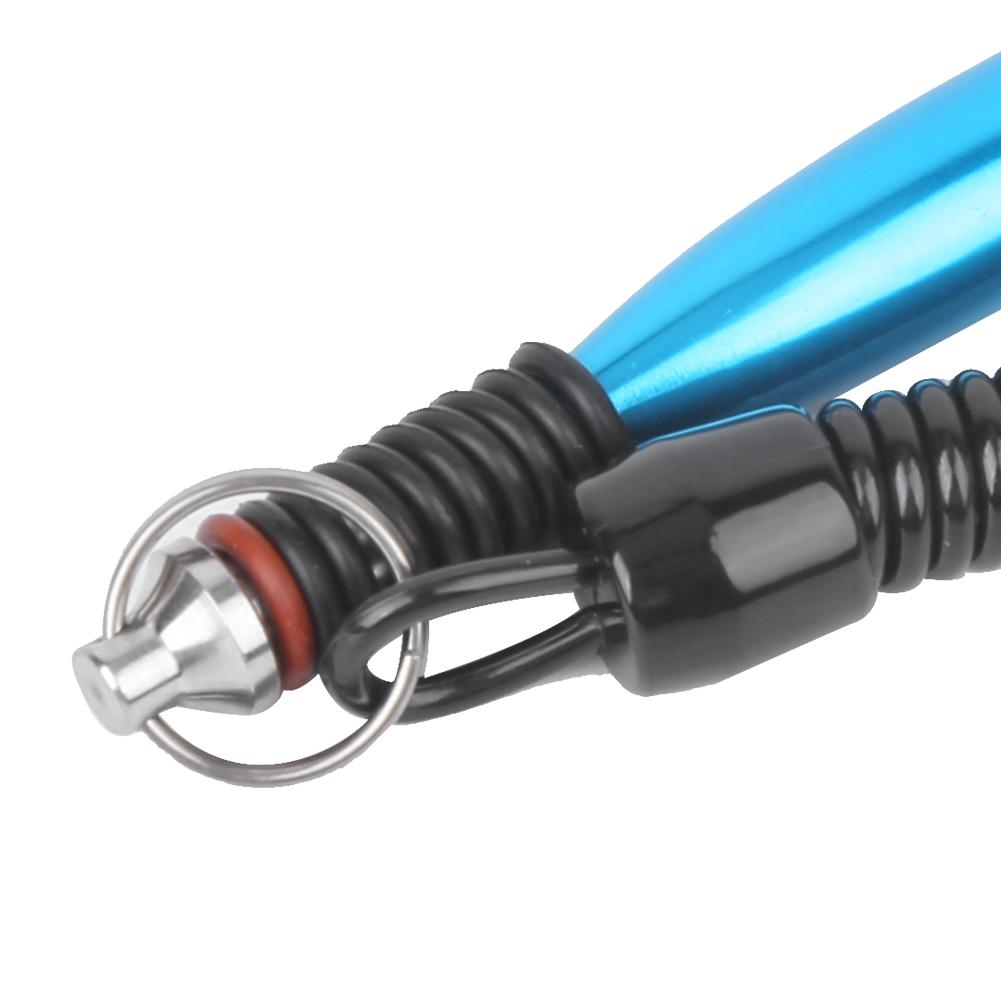 Aluminium Alloy Wacky Rig Tool Blood Worm Soft Bait Binding   with O Rubber  