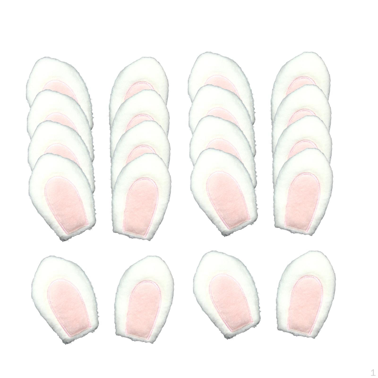 

10 Pairs Bunny Ears Hair Accessories Ornaments for Ties Party Supplies Crafts Jewelry