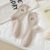 Cute Capybara Women's Mid-Calf Fleece-Lined Socks – Thick, Warm Home & Sleep Socks for Autumn/Winter