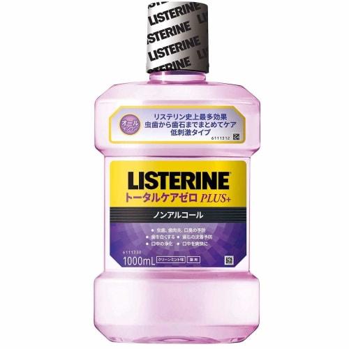 Medicated LISTERINE Mouthwash Total Care Zero Plus 1000mL