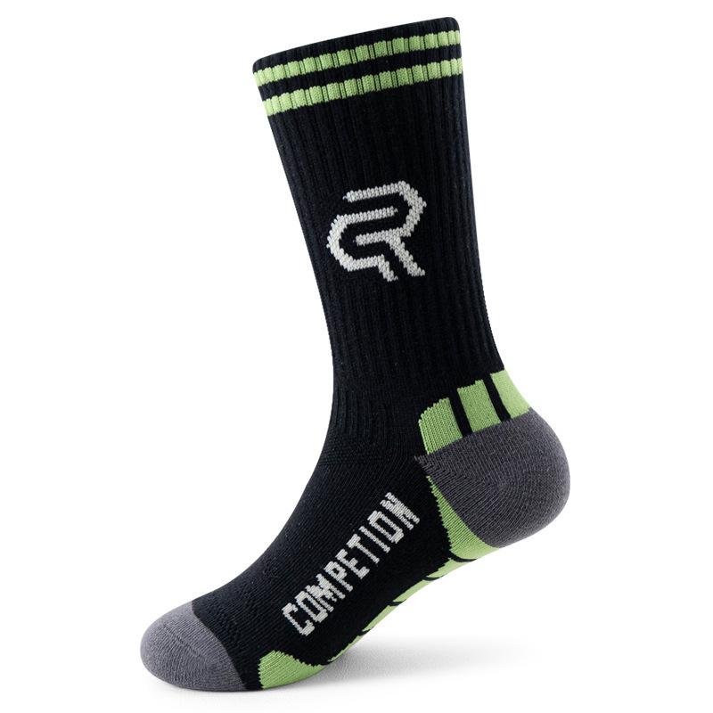 Pro Kids' Mid-Length Basketball Socks for Boys & Teens, High-Top, Real Game Training