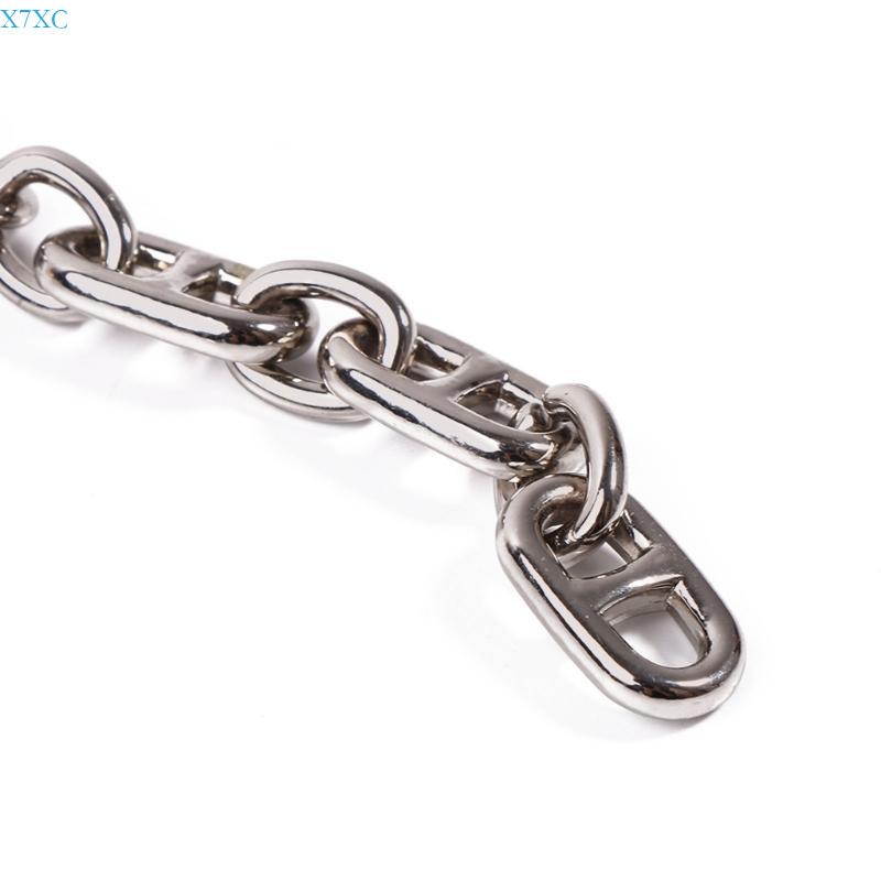 X7XC Bag Chain Metal Purse Handle Metal Buckles Handbag Shoulder Strap Replacement