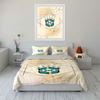 CBF emblem with stars. Bedding sets Duvet cover sets Duvet covers Pillowcases(1 * Duvet Cover 2 * Pillowcases, without duvet insert)