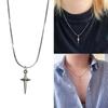 Fashion Cross Star Pendant Necklace Clavicle Chain Choker Necklace Jewelry