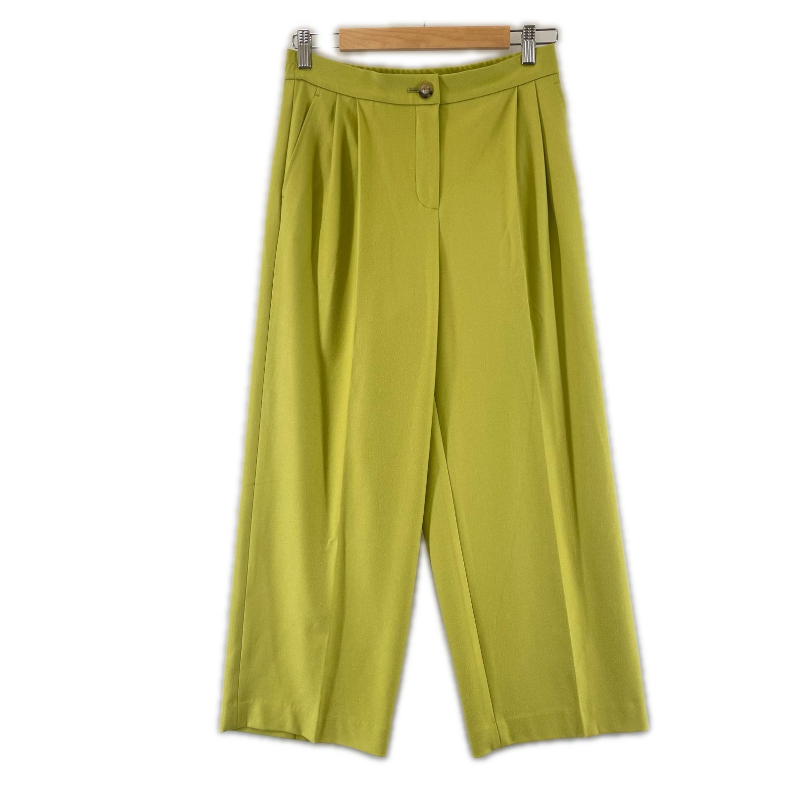 CORDIER 2024 Stainless Steel Model 013-68100-42-033 Plain Wide pants lime green Women 42 used
