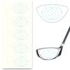 Golf Training Aids for Woods Irons and Putters Golf Impact Tape Labels Golf Club Impact Stickers Swing Tape for Practice