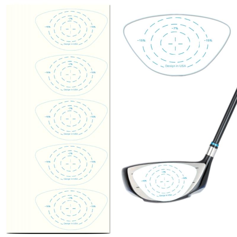 Golf Training Aids for Woods Irons and Putters Golf Impact Tape Labels Golf Club Impact Stickers Swing Tape for Practice