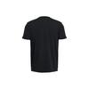 Under Armour Embroidered Print Crew Neck Short Sleeve T-Shirt Men Tops Black 1383379-001