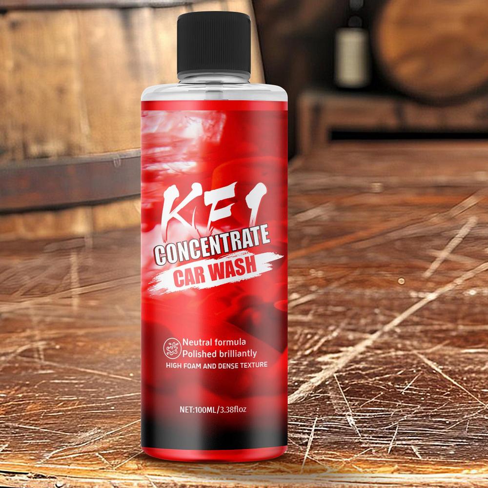 Foam Car Wash Soap Auto Wash Shampoo 100ml Auto Body Cleaner For Trucks Vehicles Concentrated Sedan Exterior Stain Remover