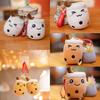 Original Bubble Tea Boba Cups Plush Key Chain Plush Toy For Christmas Gifts