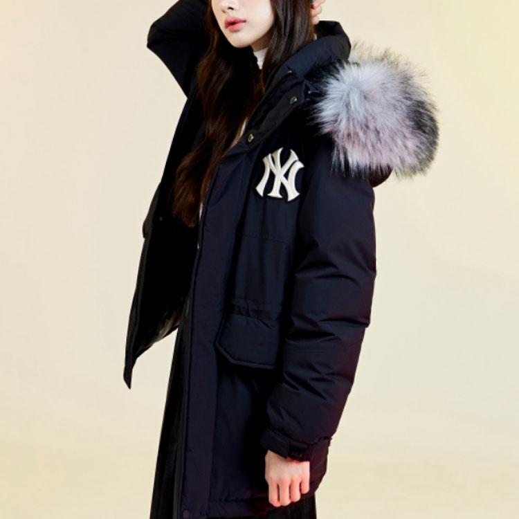 New MLB Down Jacket Cropped Unisex Black 3ADJB1926-50BKS