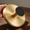 Home Display Serving Tray in Metal for Fruit Placement, Tea Table Use and Entry Table Organization with Round Form for Daily Styling