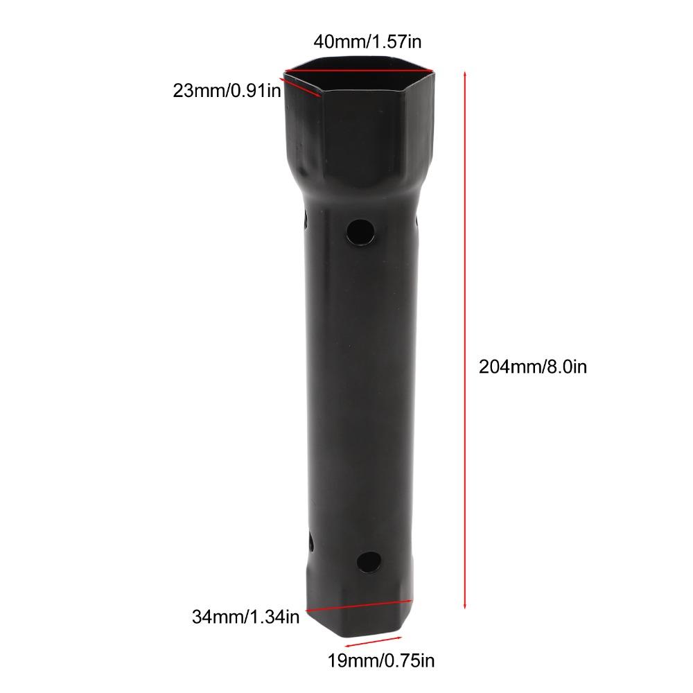 2 Pack 34mm 40mm Tap Spanner Black Faucet Installation Tool Durable Faucet Repair Hand Tool Shower