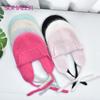 SOMALER Winter Angora Wool Knit Beanie Plush Ushanka Russian Hat with Windbreak Rope Knitted Hood Earflap Hats Ski Trapper Cozy Cap