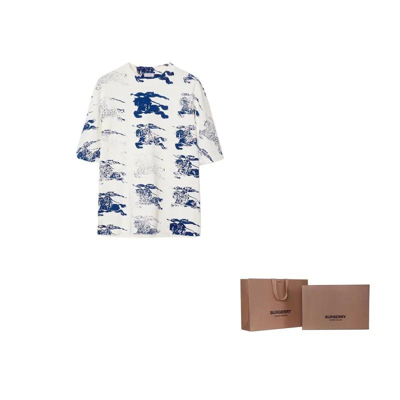 Burberry SS24 T Shirt Men's Raindrop Color (Unisex) T-Shirts 80813691