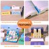 3D Paper Carving Art Craftwork Memo Pad Notepad Note Pad Desk Decoration Creative Diy Decorative Gift For Christmas Housewarming