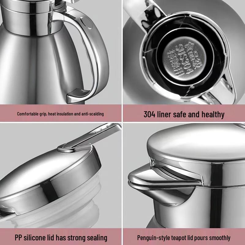304 Stainless Steel Insulated Kettle