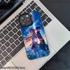 Asuna Kirito Anime Phone Case For iPhone 17,16,15,14,13,12,11,Pro,XS,Max,Plus,Mini,SE4,E Black Matte Shockproof Cover
