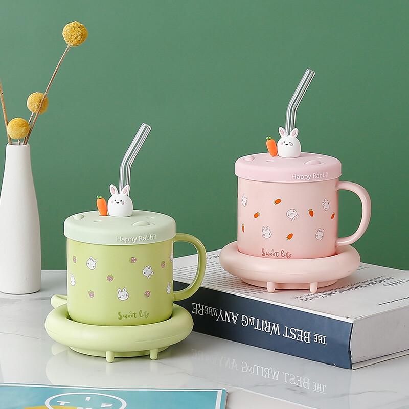 Penglin Constant Temperature Mug & Warmer Set